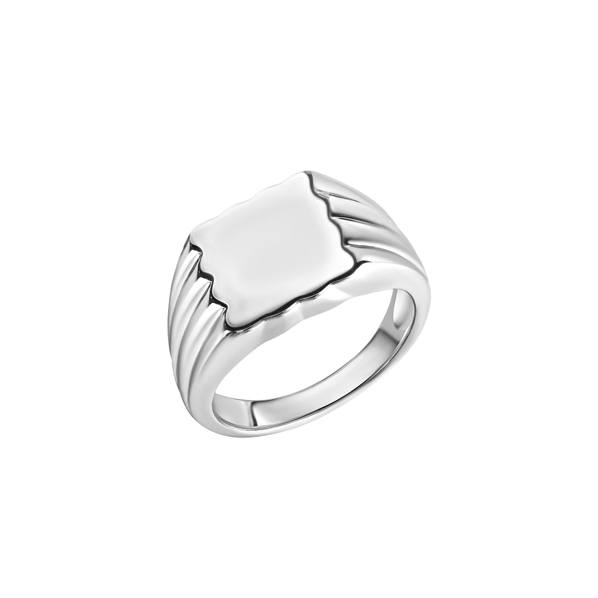 Ring 925/- Sterling Silber rhodiniert - Ringgröße: 022 (69,1)