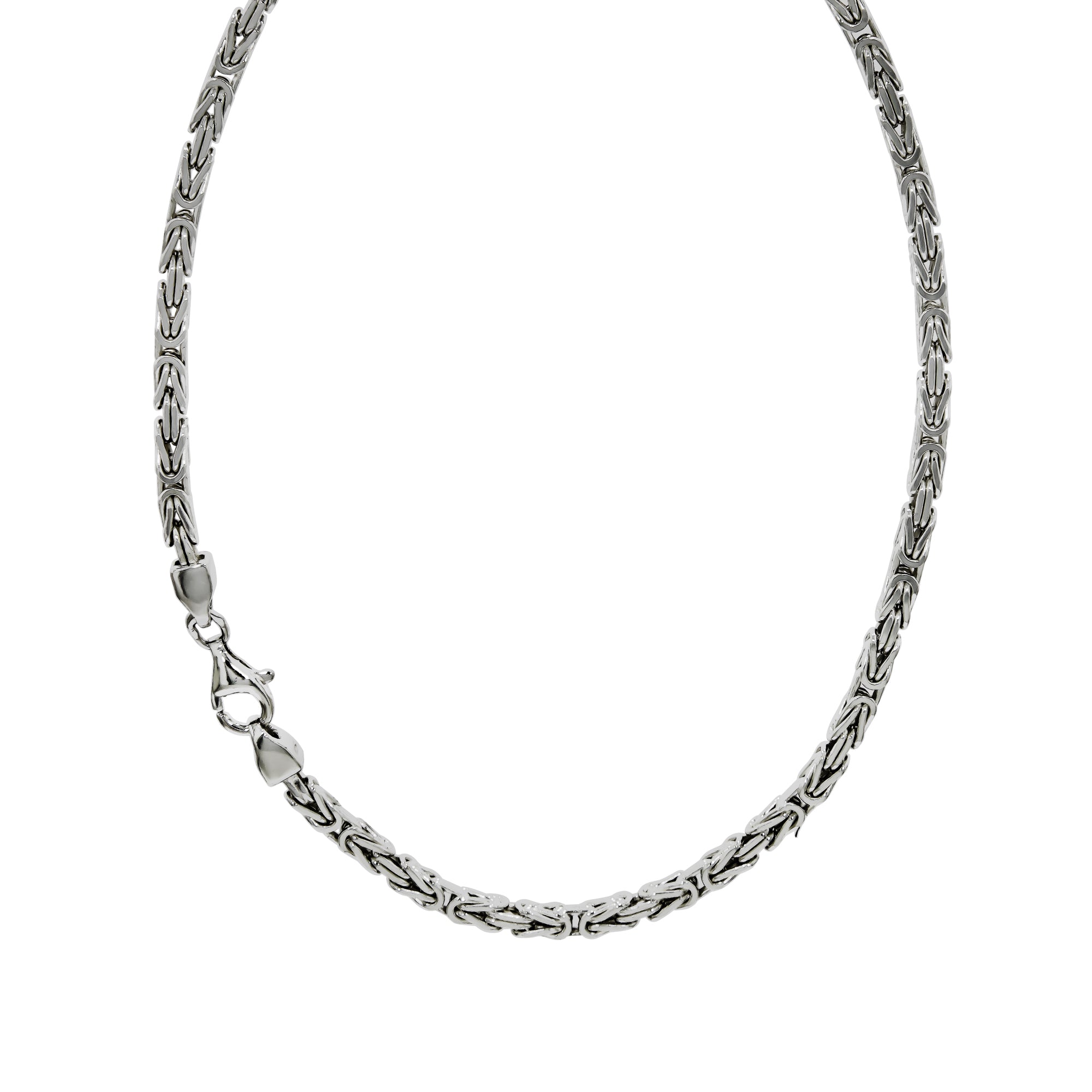 Collier 925/- Sterling Silber Königskette 80 cm