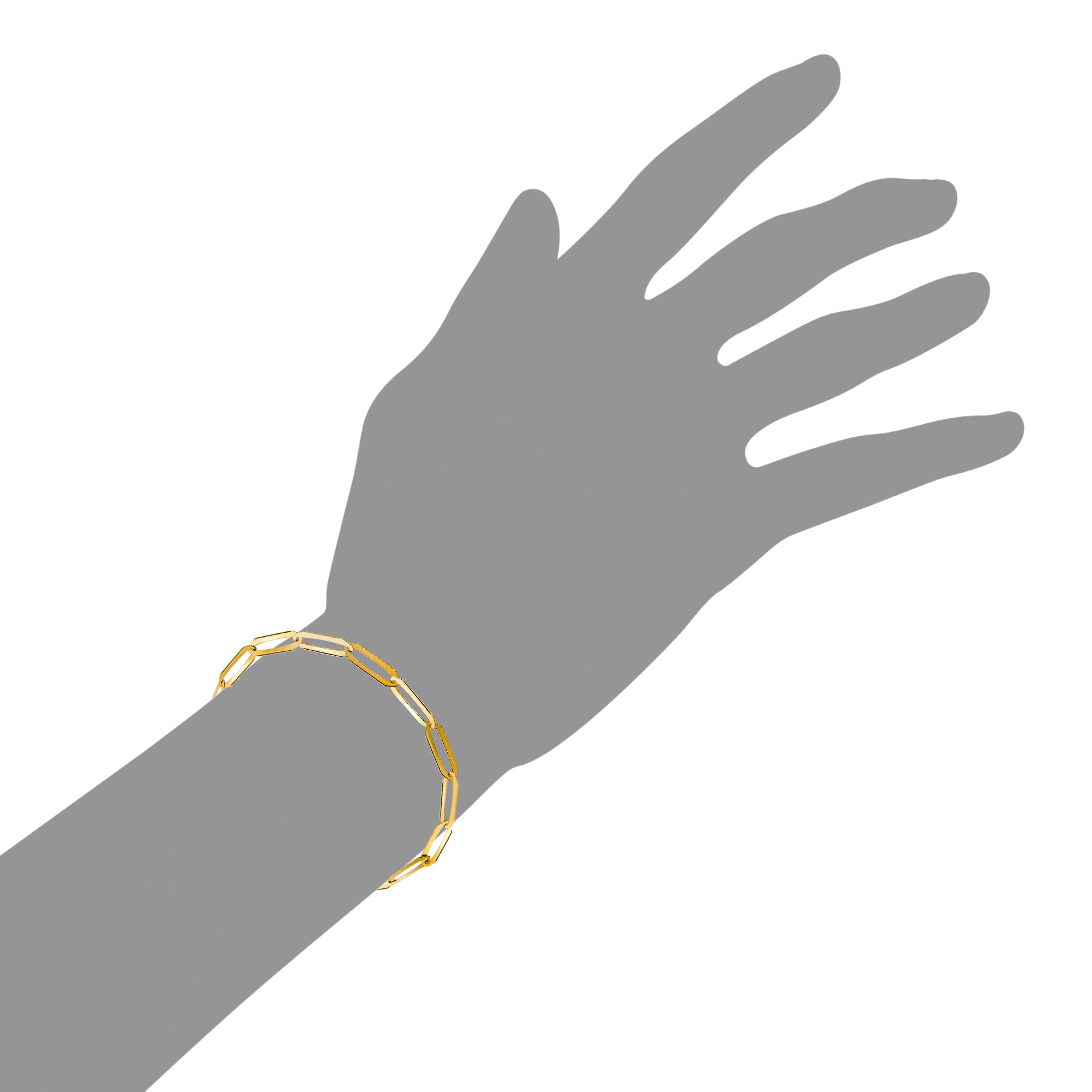 Armband 375/- Gelbgold glanz Ankerkette