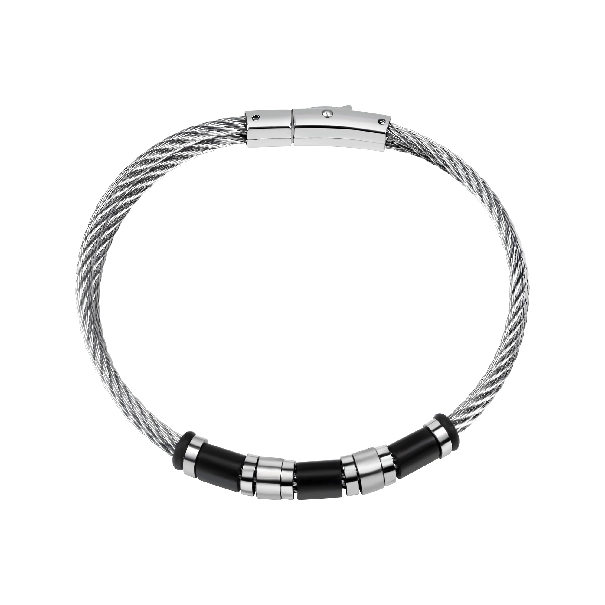 Armband Edelstahl schwarz PVD beschichtet