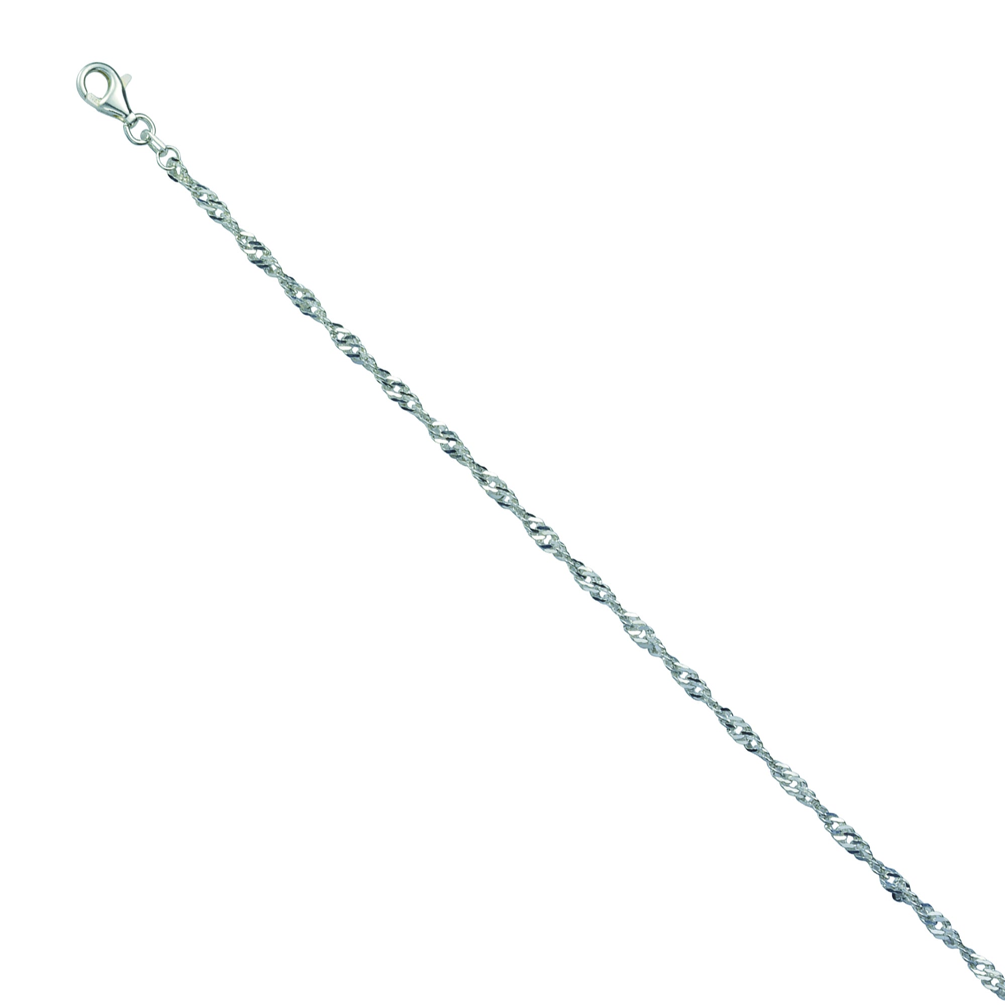 Armband 925/- Sterling Silber 19cm