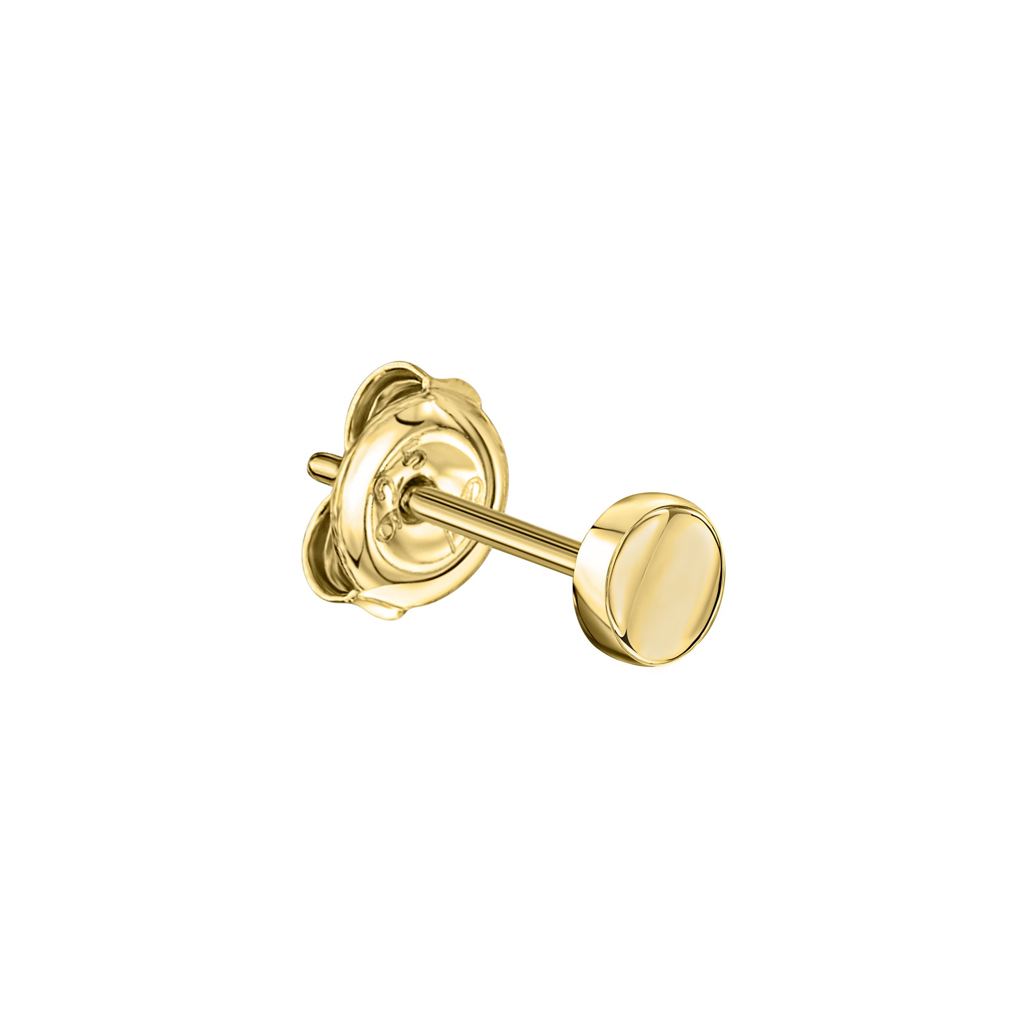 Ohrstecker 333 Gelbgold glanz