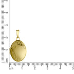 Anhänger 375 Gelbgold