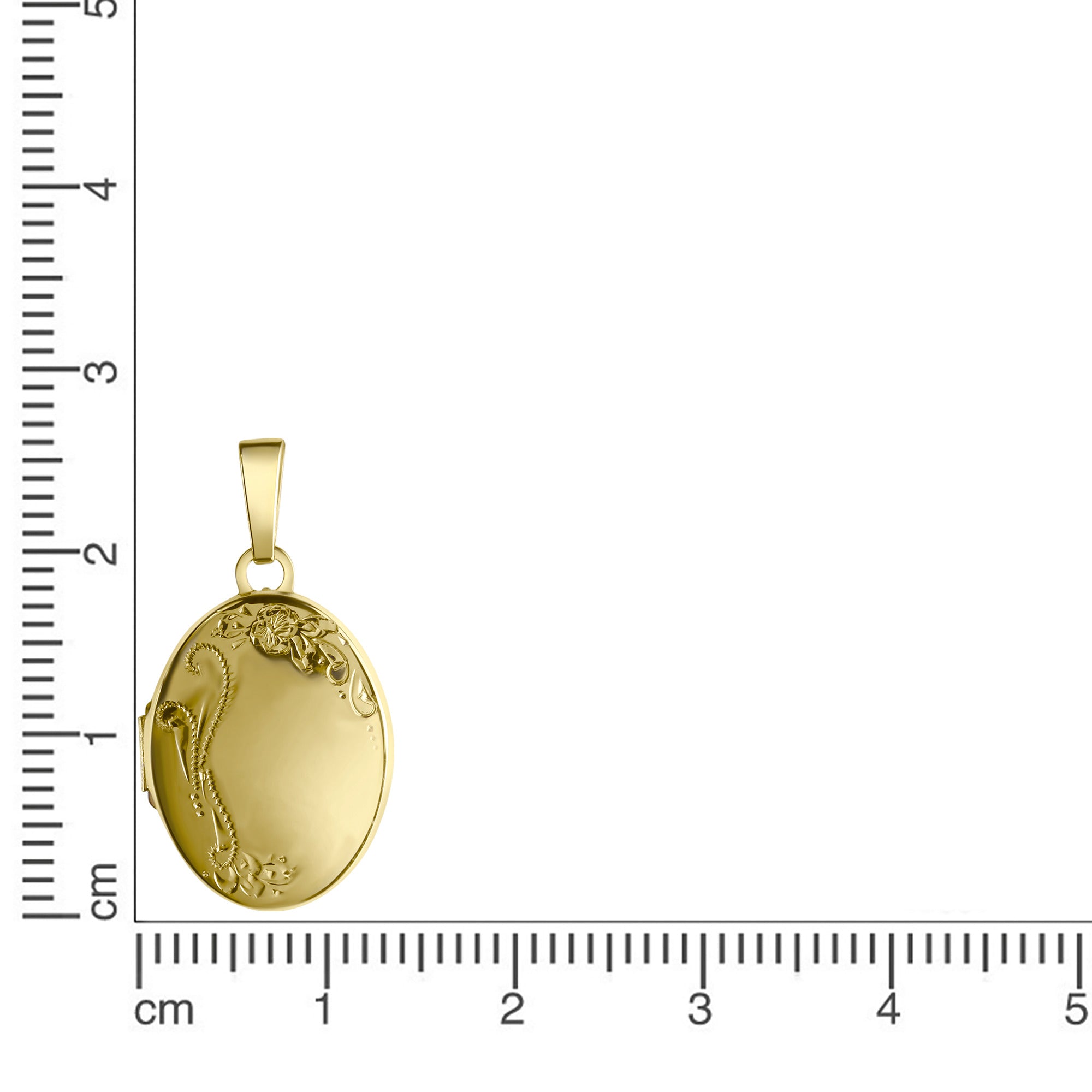 Anhänger 375 Gelbgold