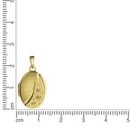 Anhänger 375 Gelbgold