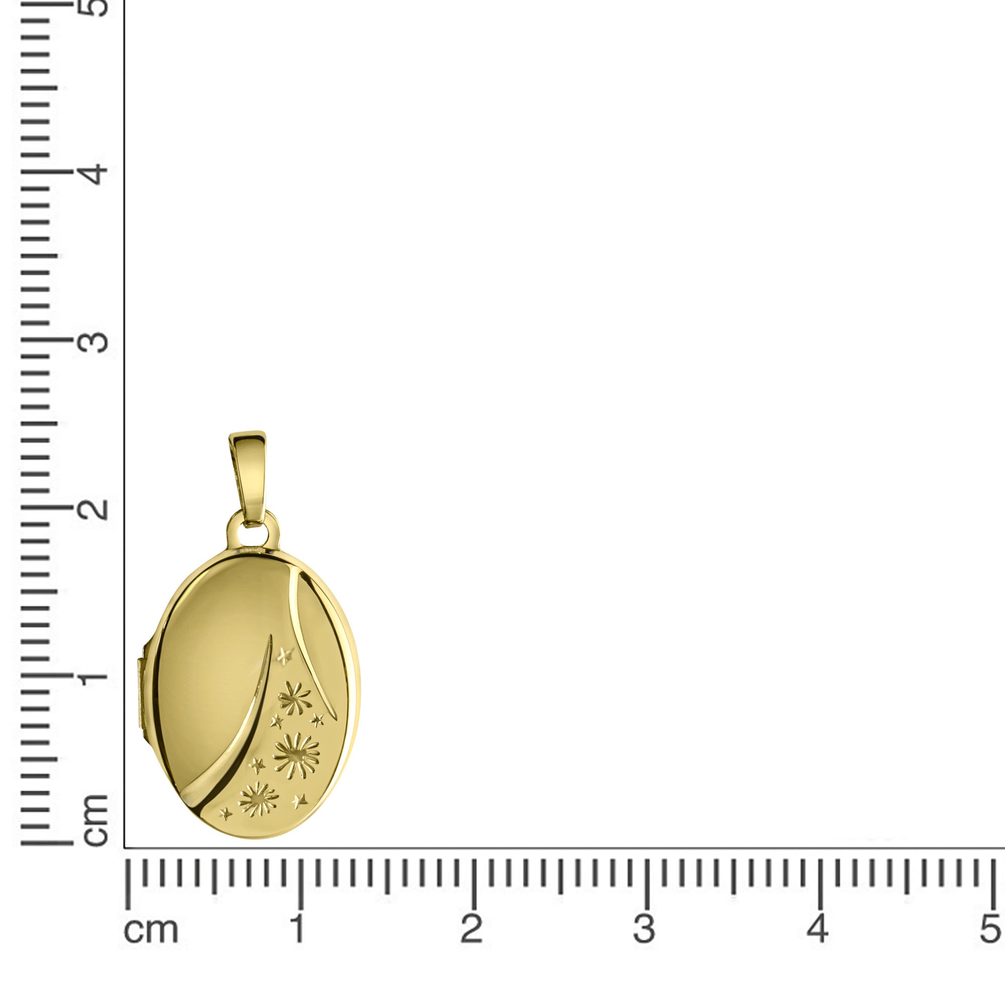 Anhänger 375 Gelbgold