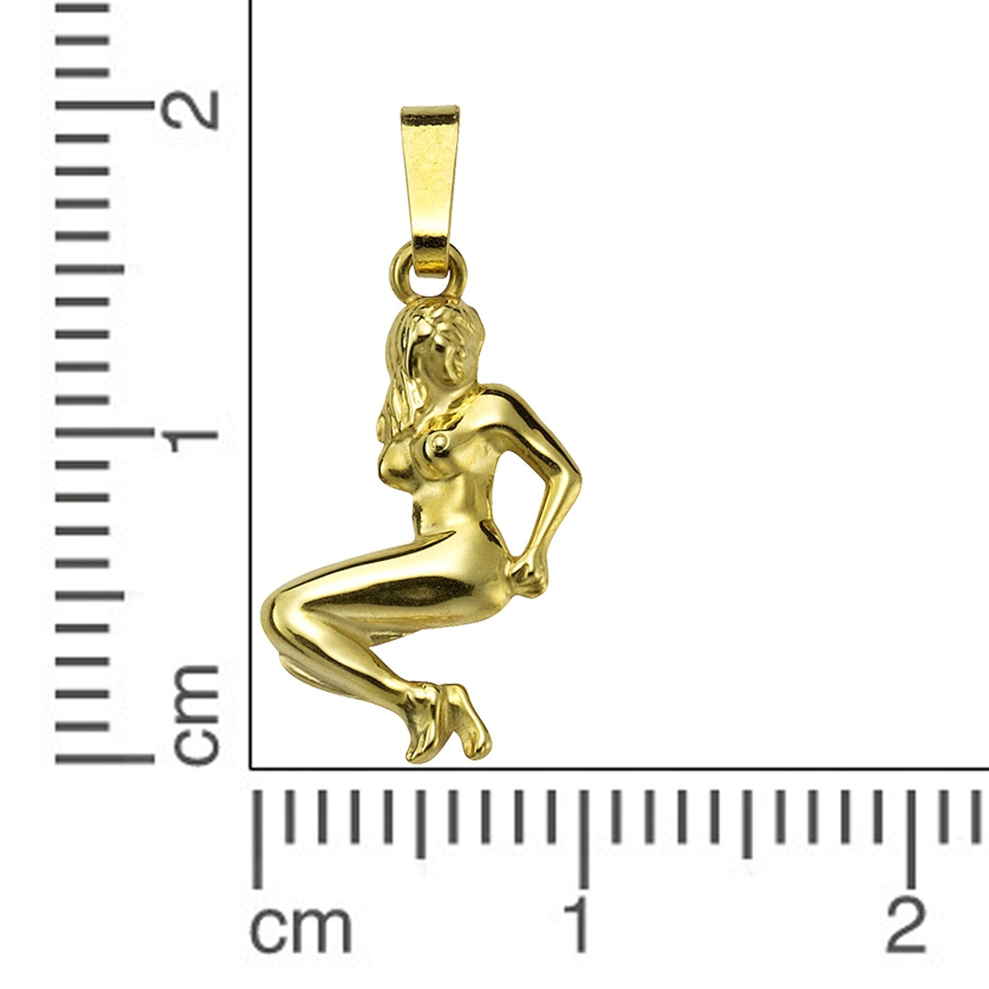 Anhänger Sternzeichen Jungfrau 585/- Gelbgold glanz