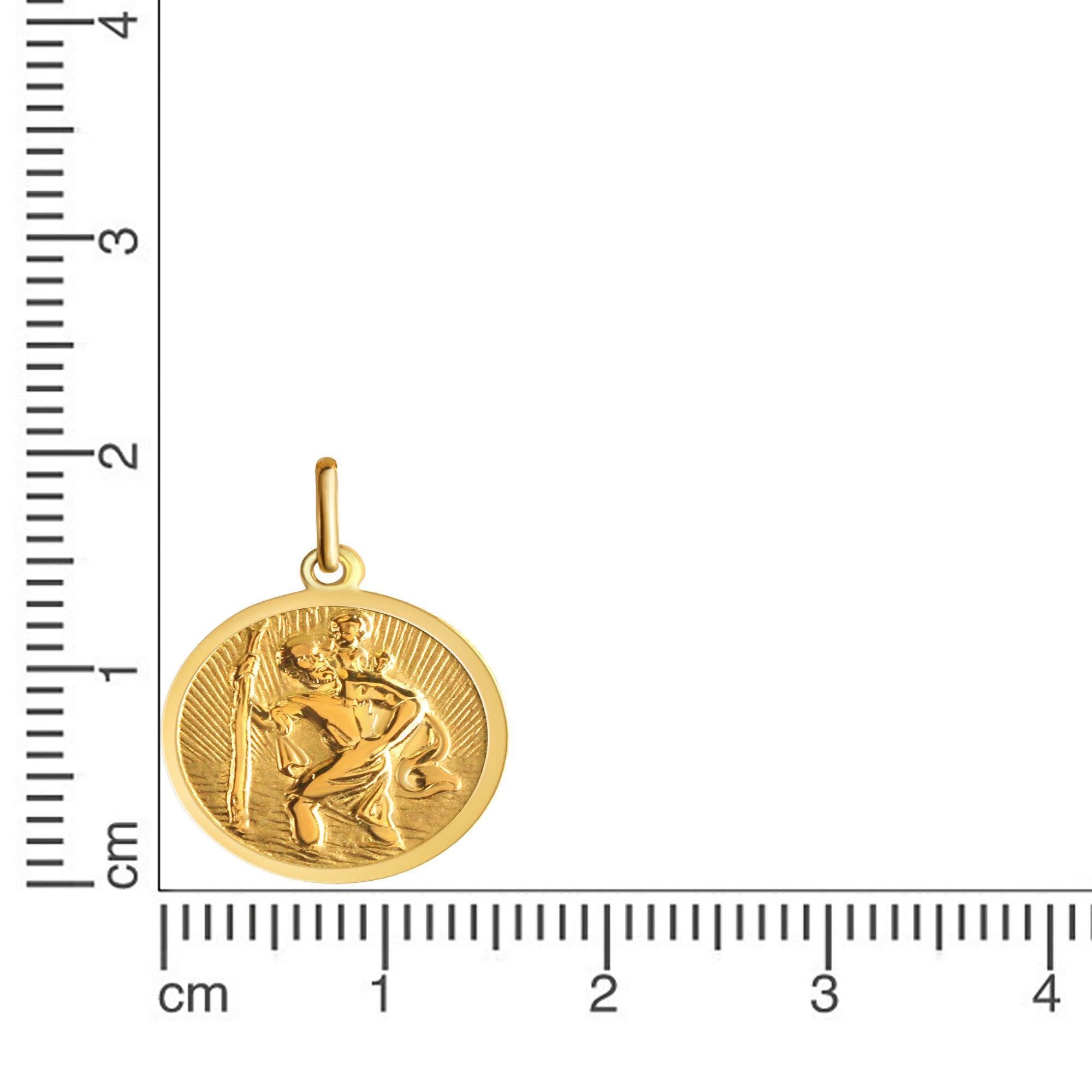 Anhänger 333 Gelbgold