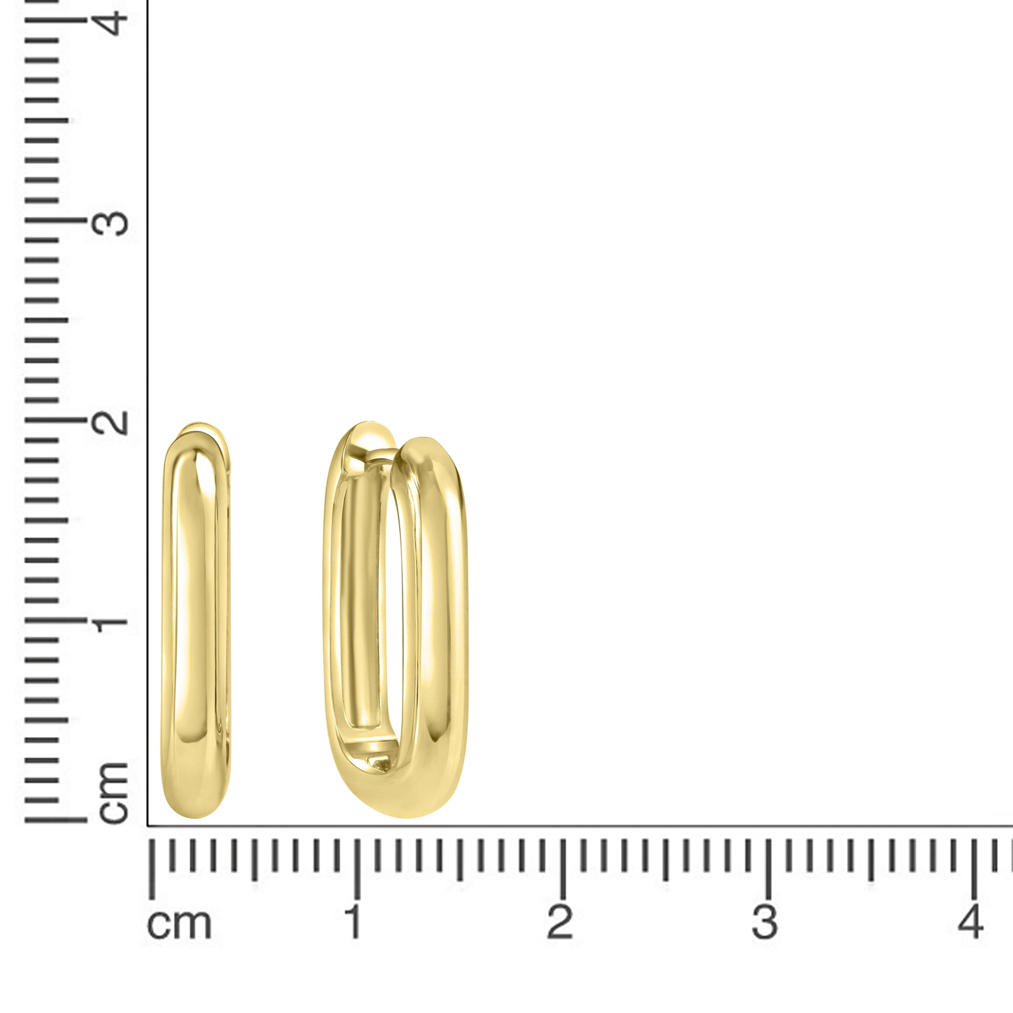 Klappcreolen 925/- Sterling Silber vergoldet