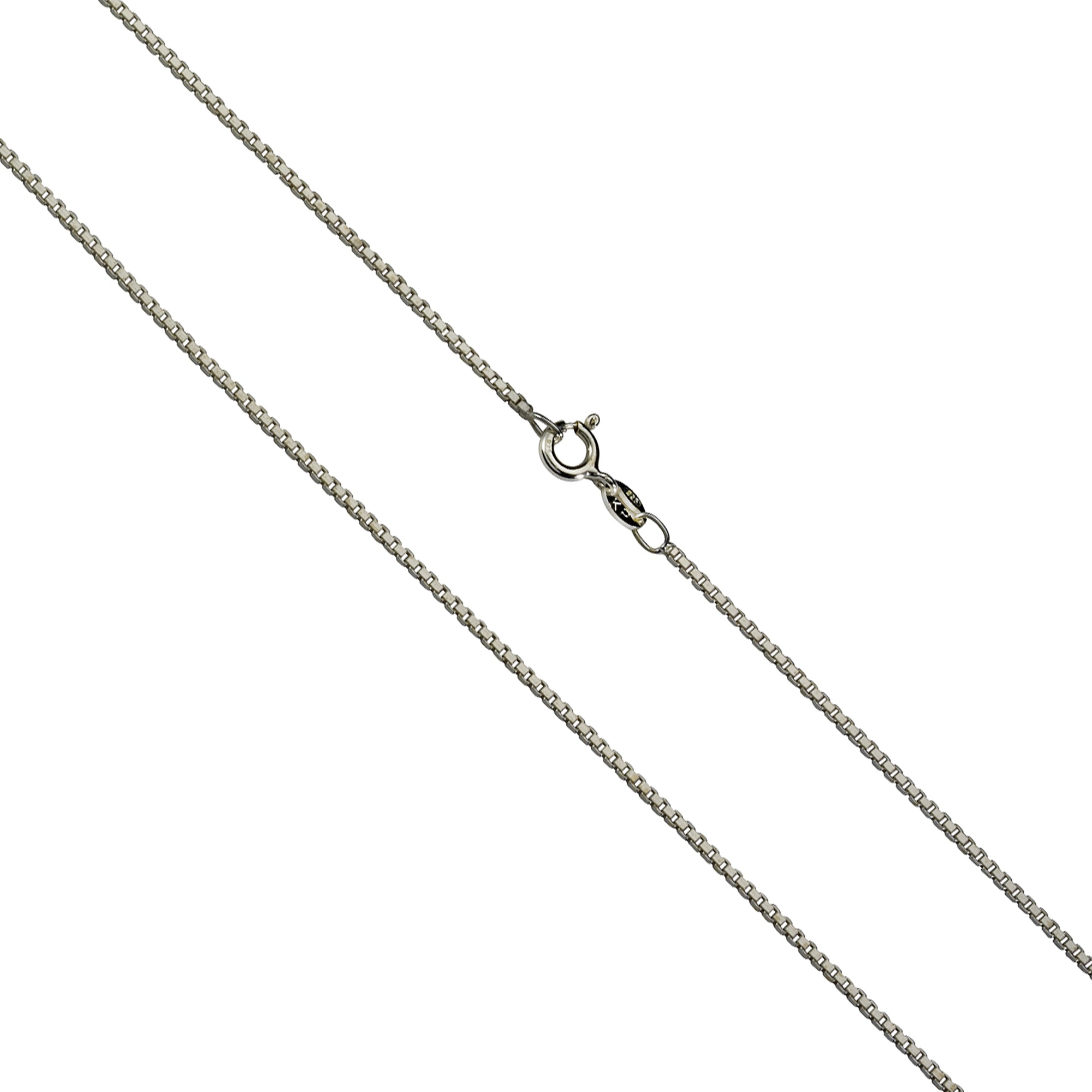 Kette 925/- Sterling Silber Venezianerkette diamantiert 70 cm