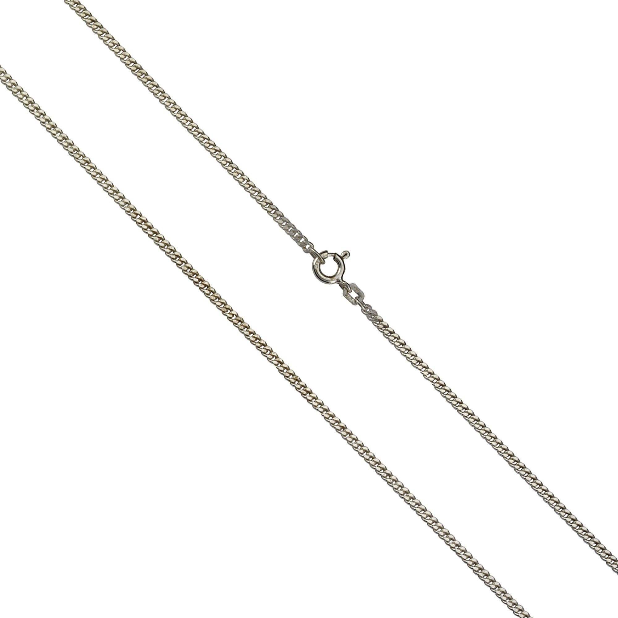 Kette 925/- Sterling Silber Panzerkette diamantiert 70 cm