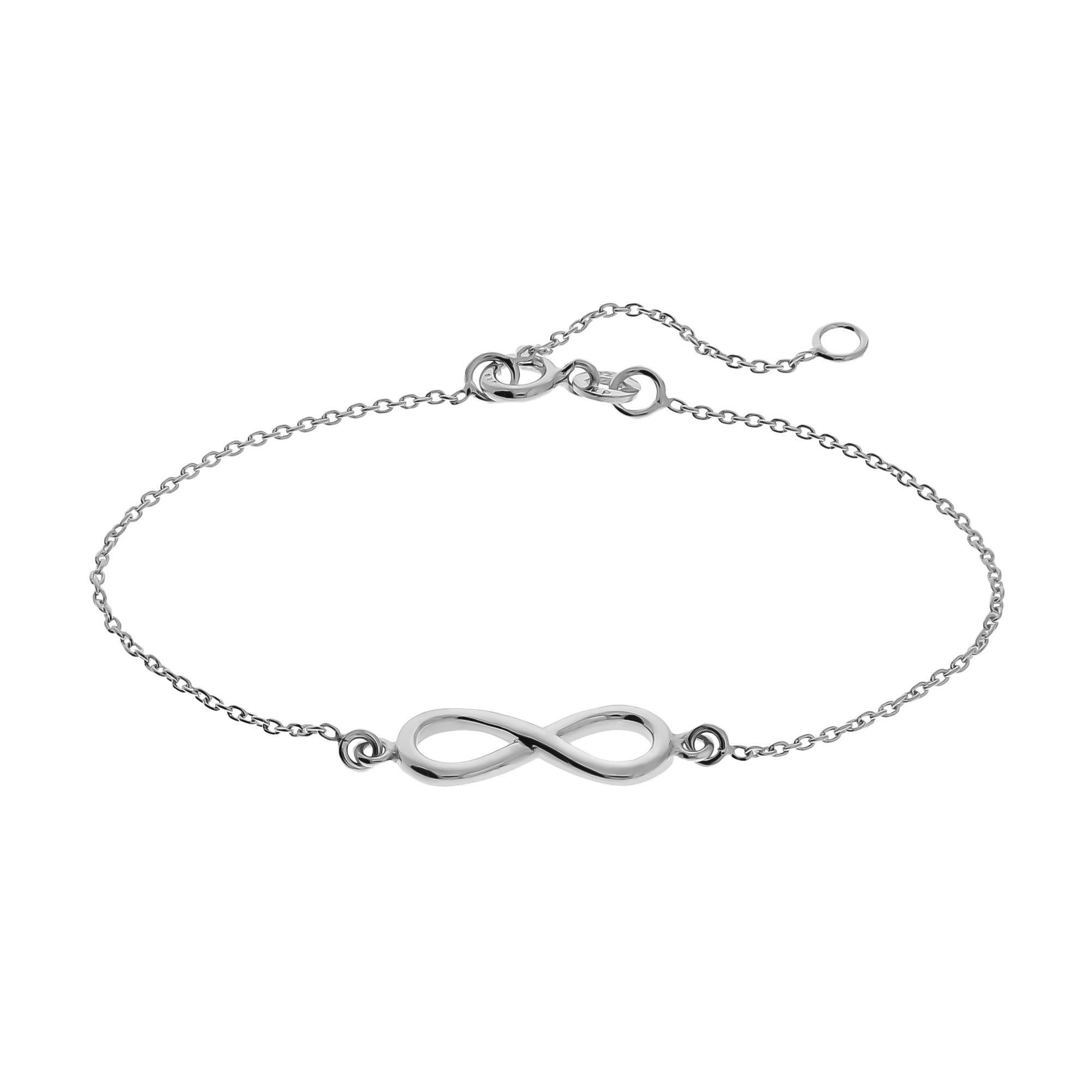Armband 925/- Sterling Silber Infinity