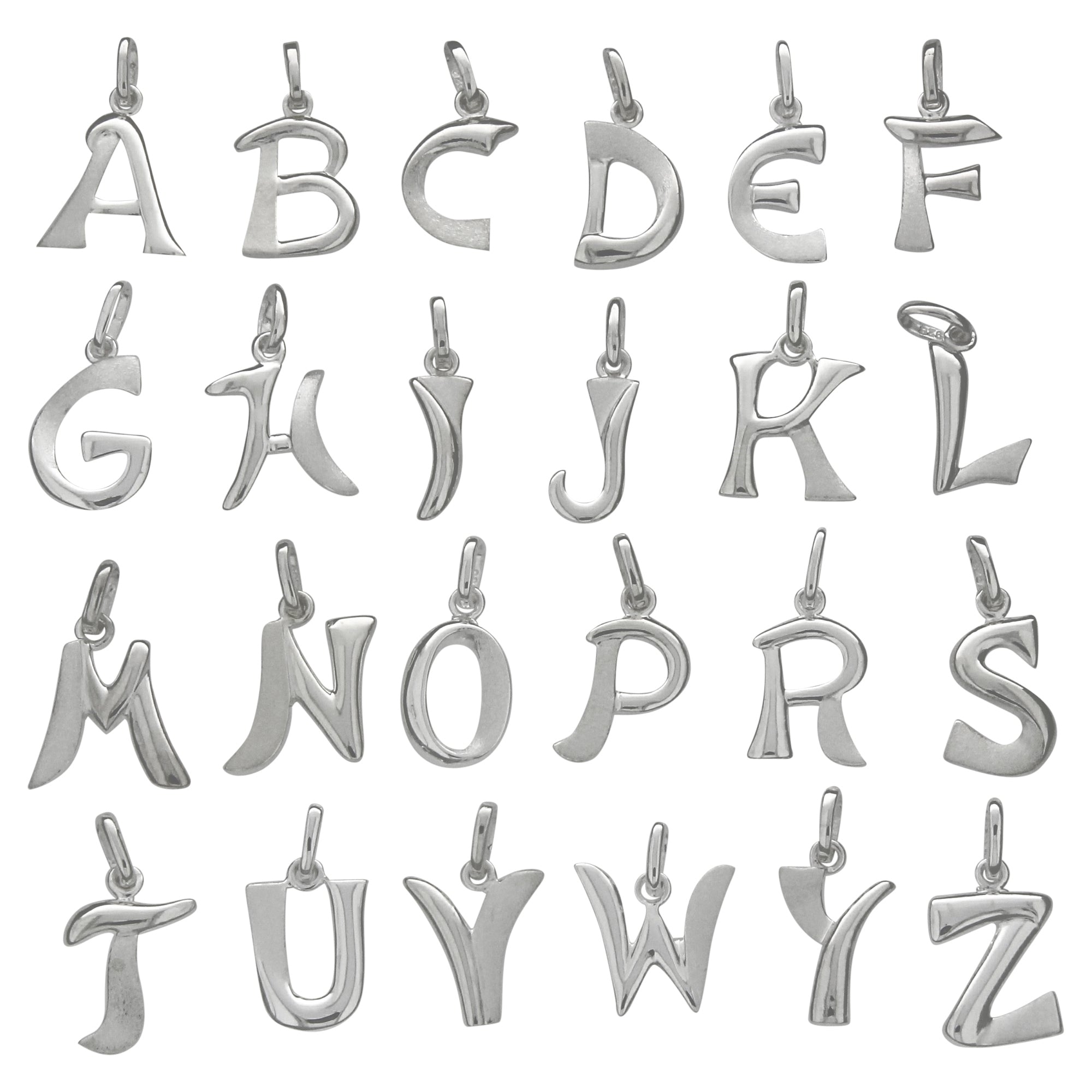 Anhänger 925/- Sterling Silber Buchstabe