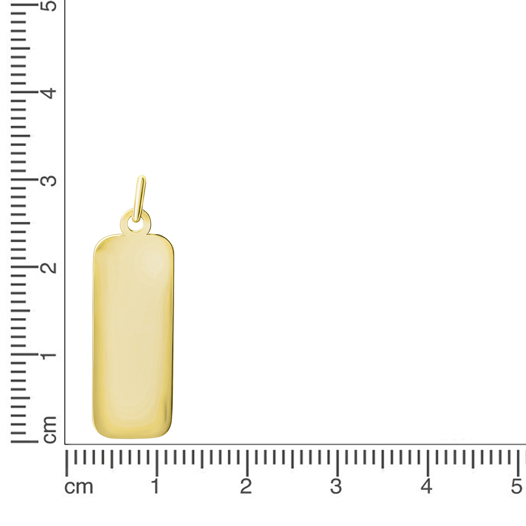 Anhänger 333/- Gelbgold glanz
