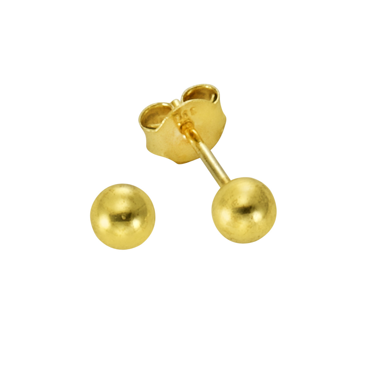 Ohrstecker 333 Gold Kugel 4mm