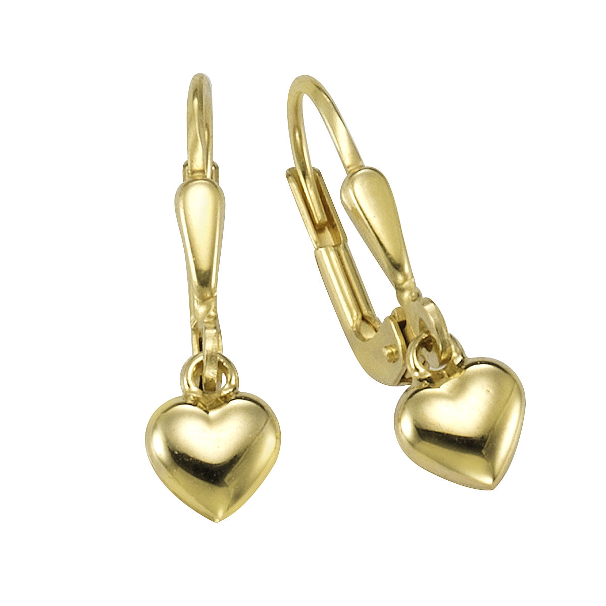 Ohrhänger 333 Gold Motiv Herz