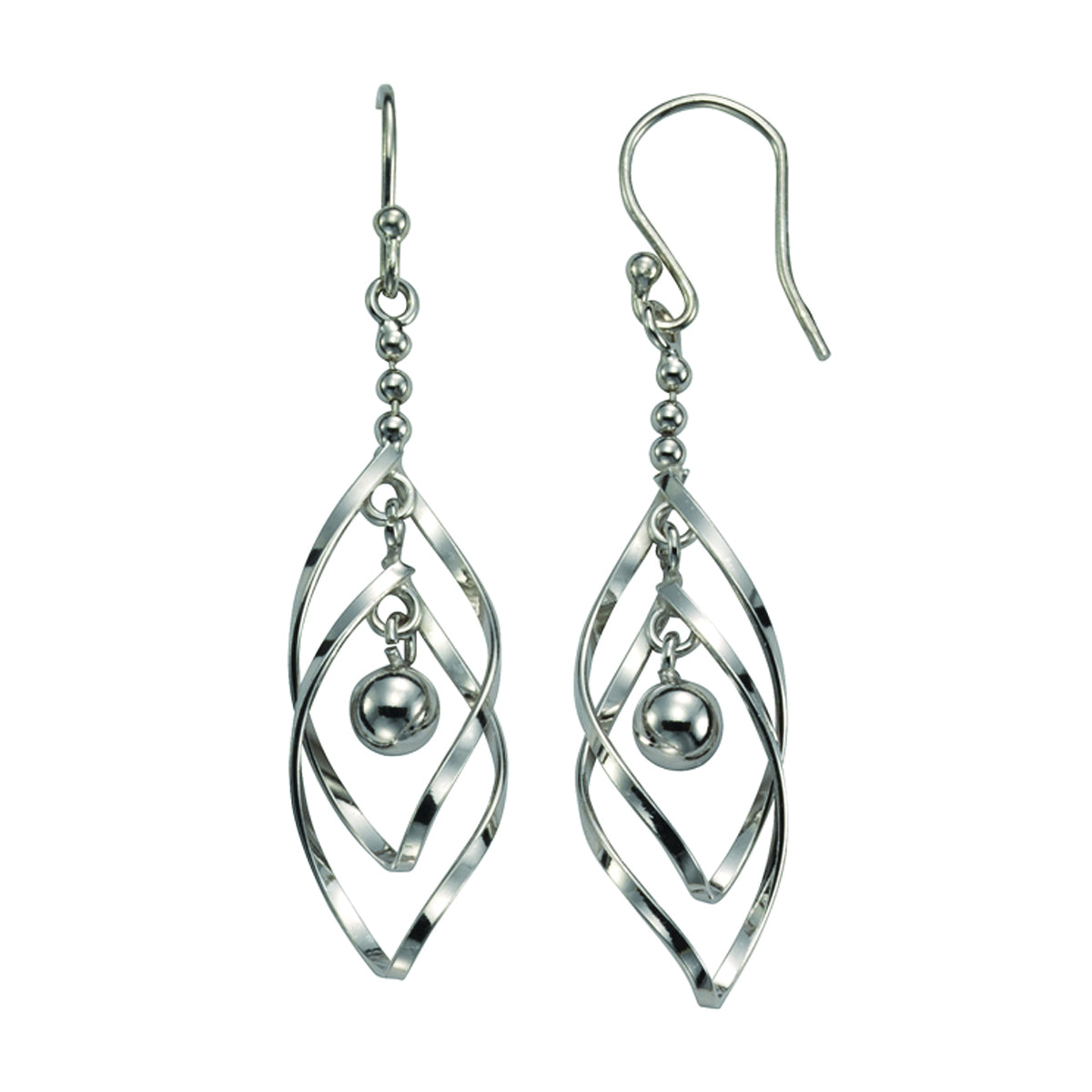 Ohrhaken 925 Silber beweglich