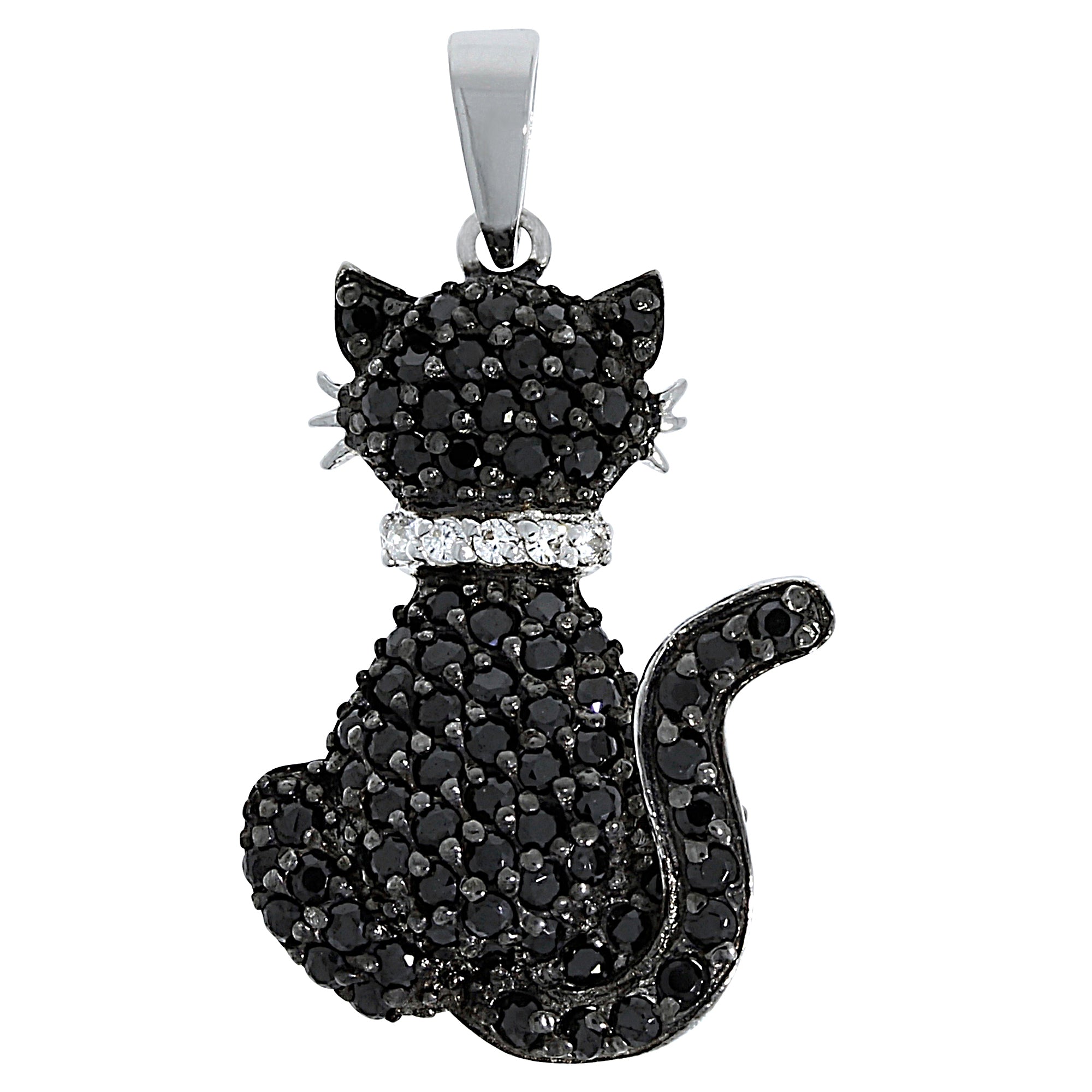 Anhänger 925 Sterling Silber Motiv Katze