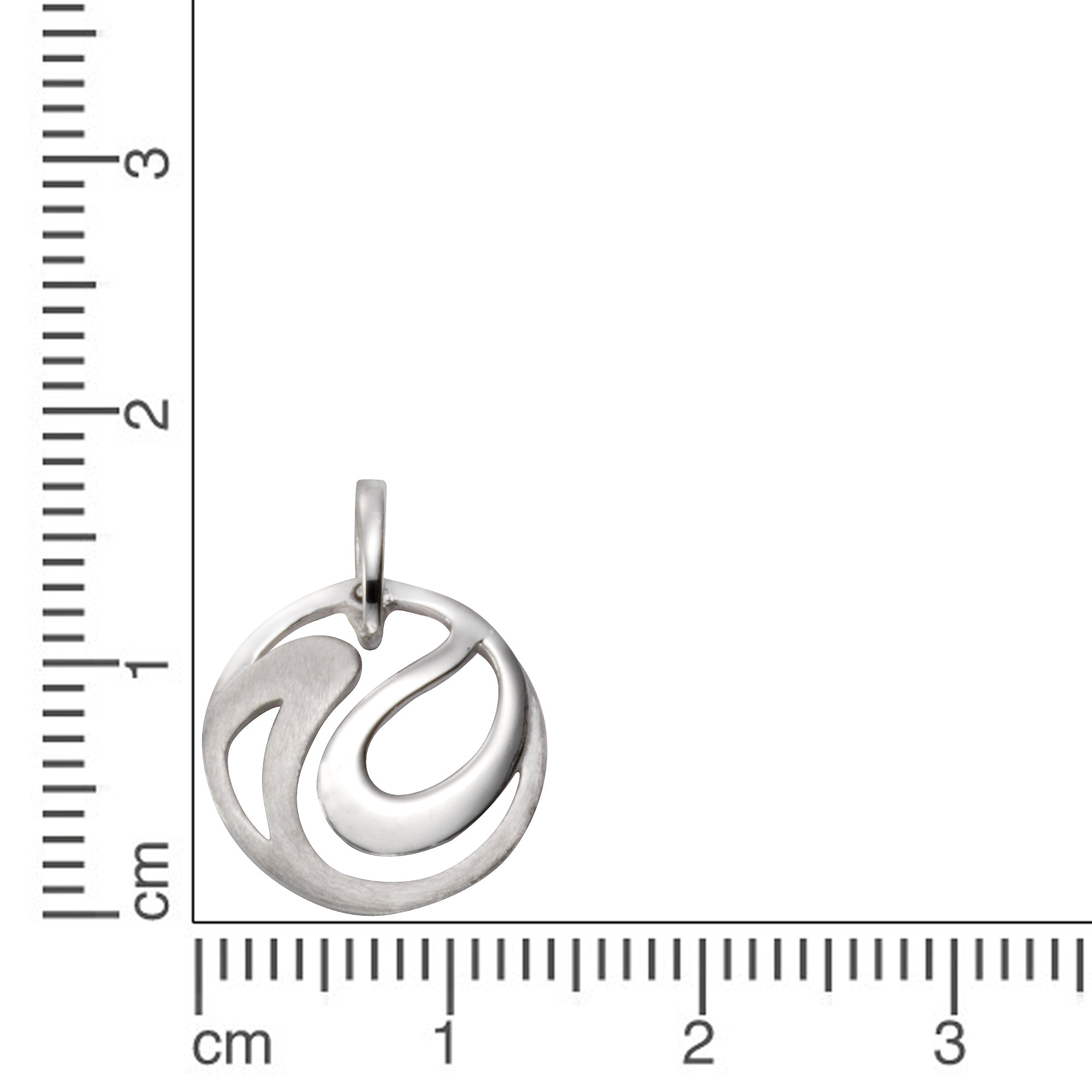 Anhänger 925-Sterling Silber rhodiniert