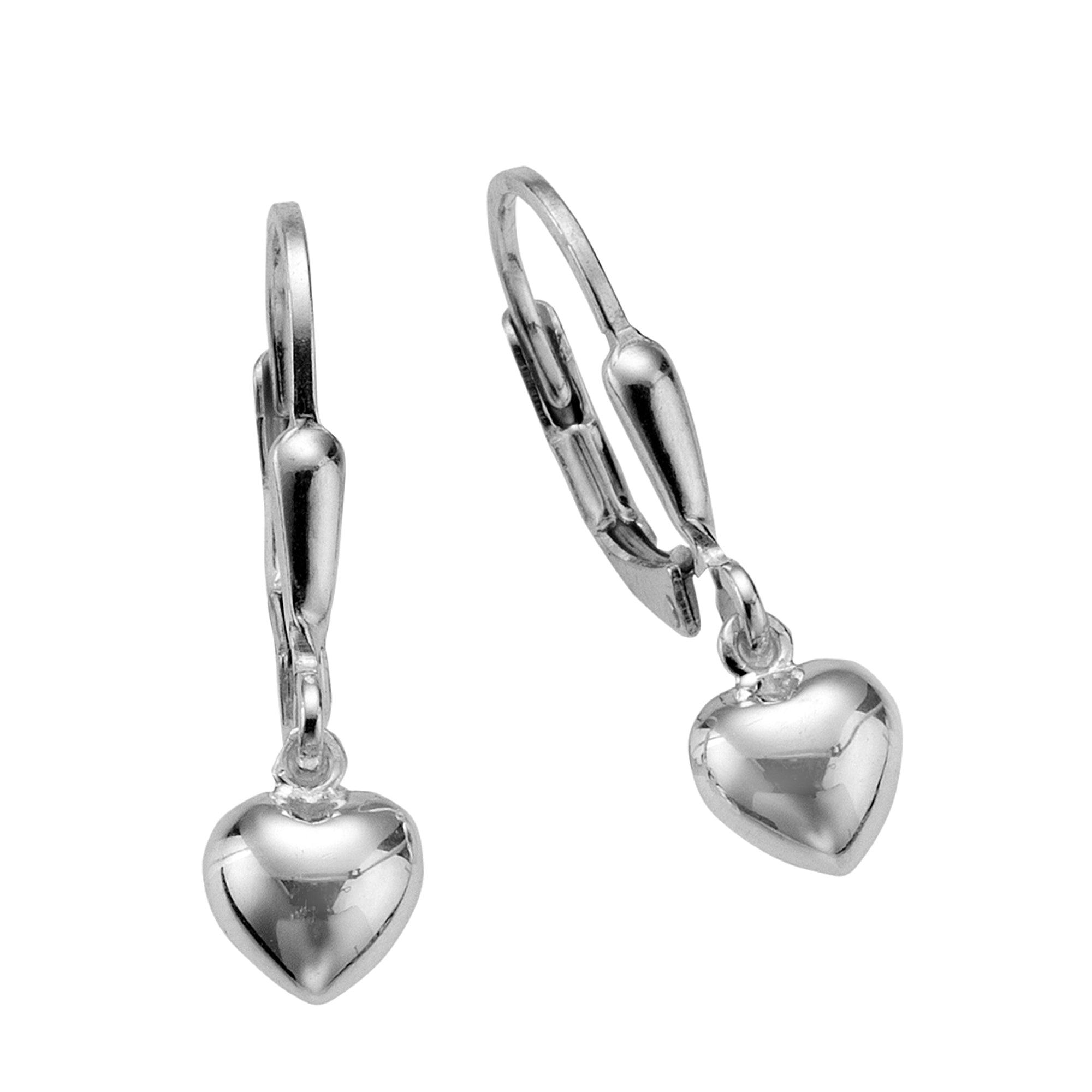 Ohrringe 925 Sterling Silber Herz