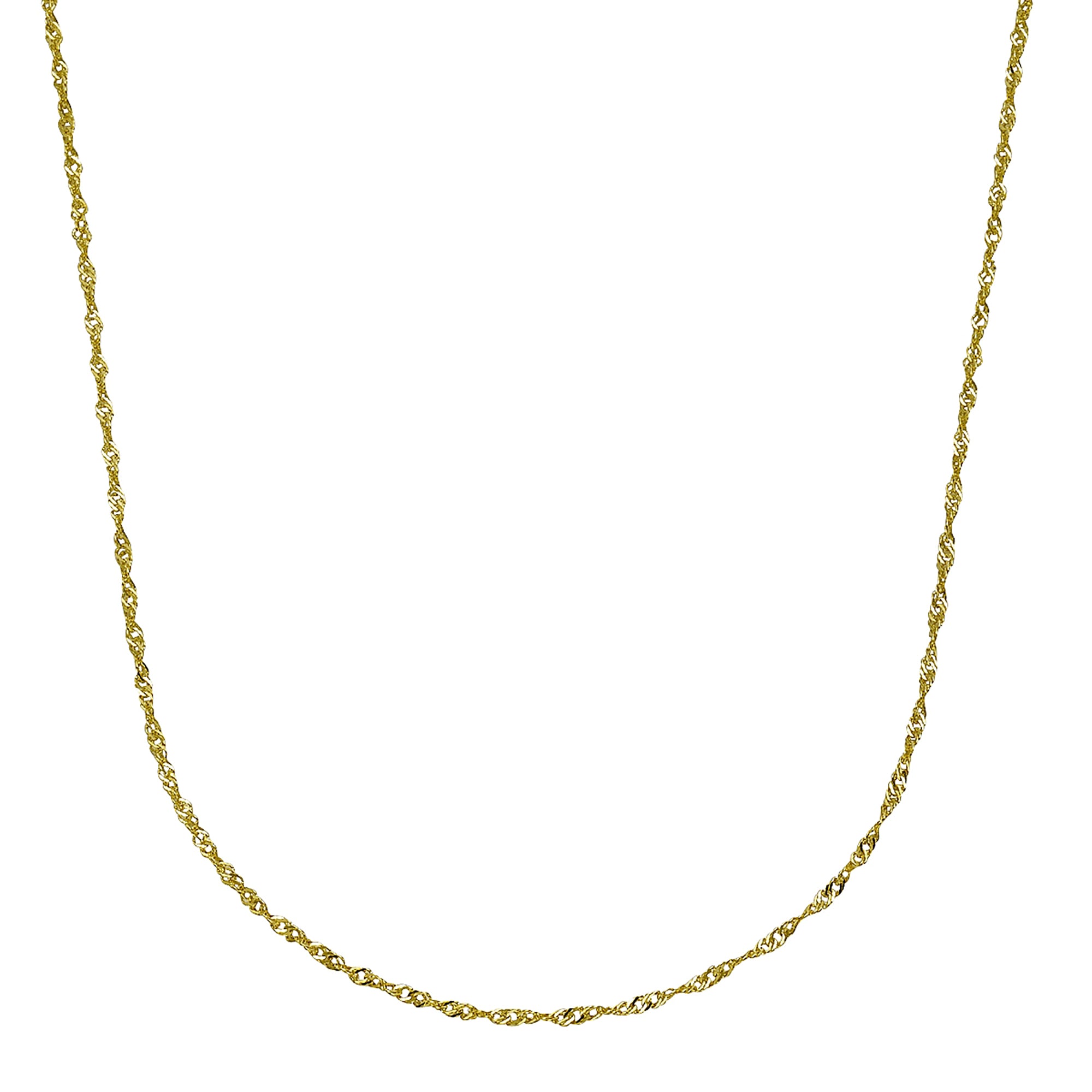 Collier 375 Gold Singapurkette 42cm