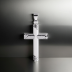 Anhänger 925 Silber Kreuz Motiv