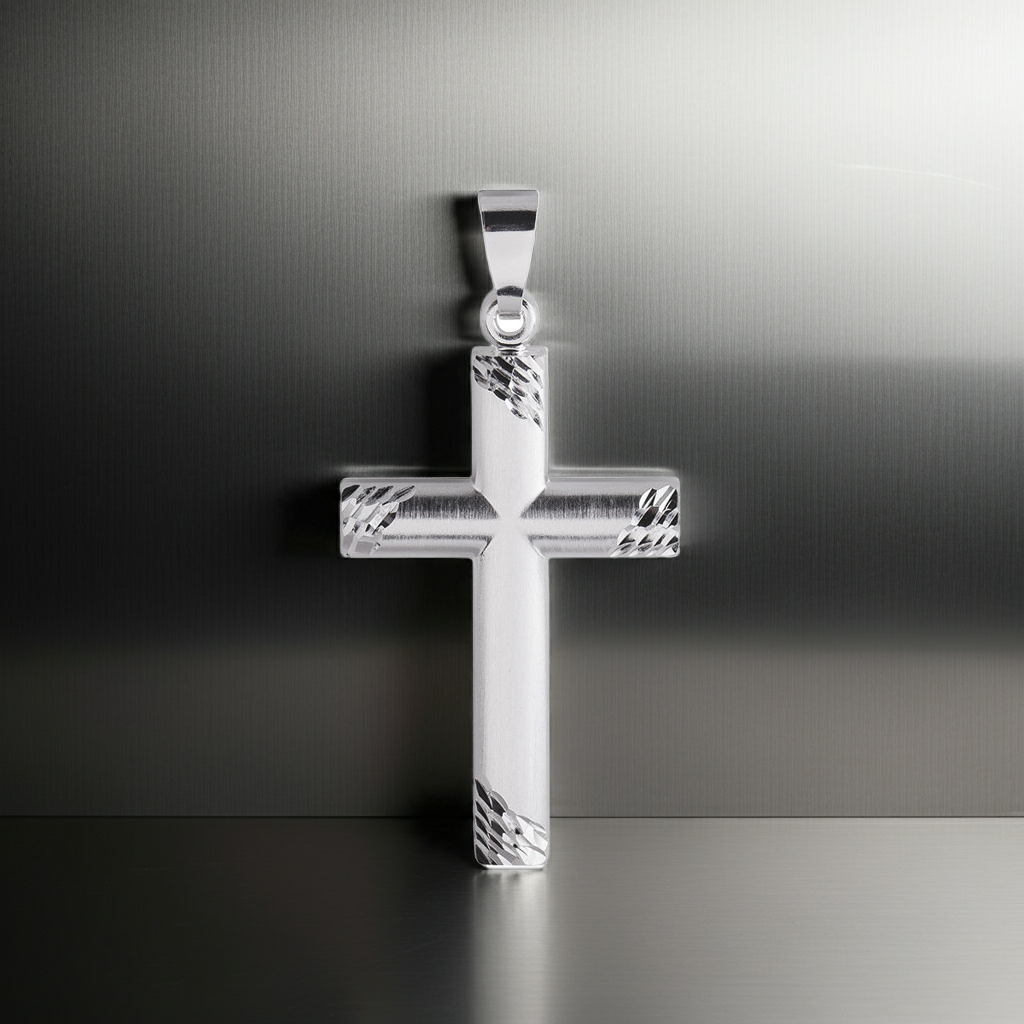 Anhänger 925 Silber Kreuz Motiv