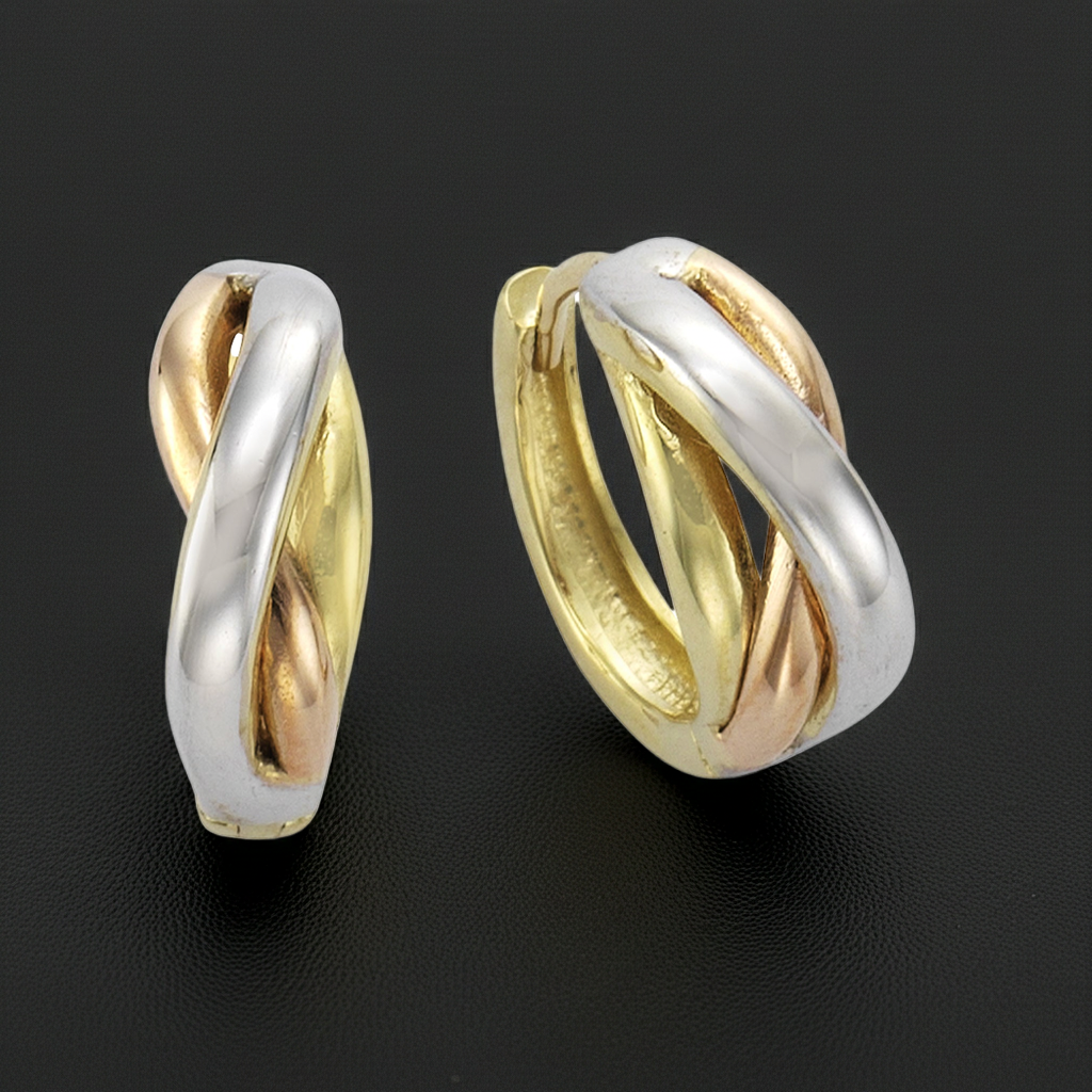 Creolen 333/- Gelbgold